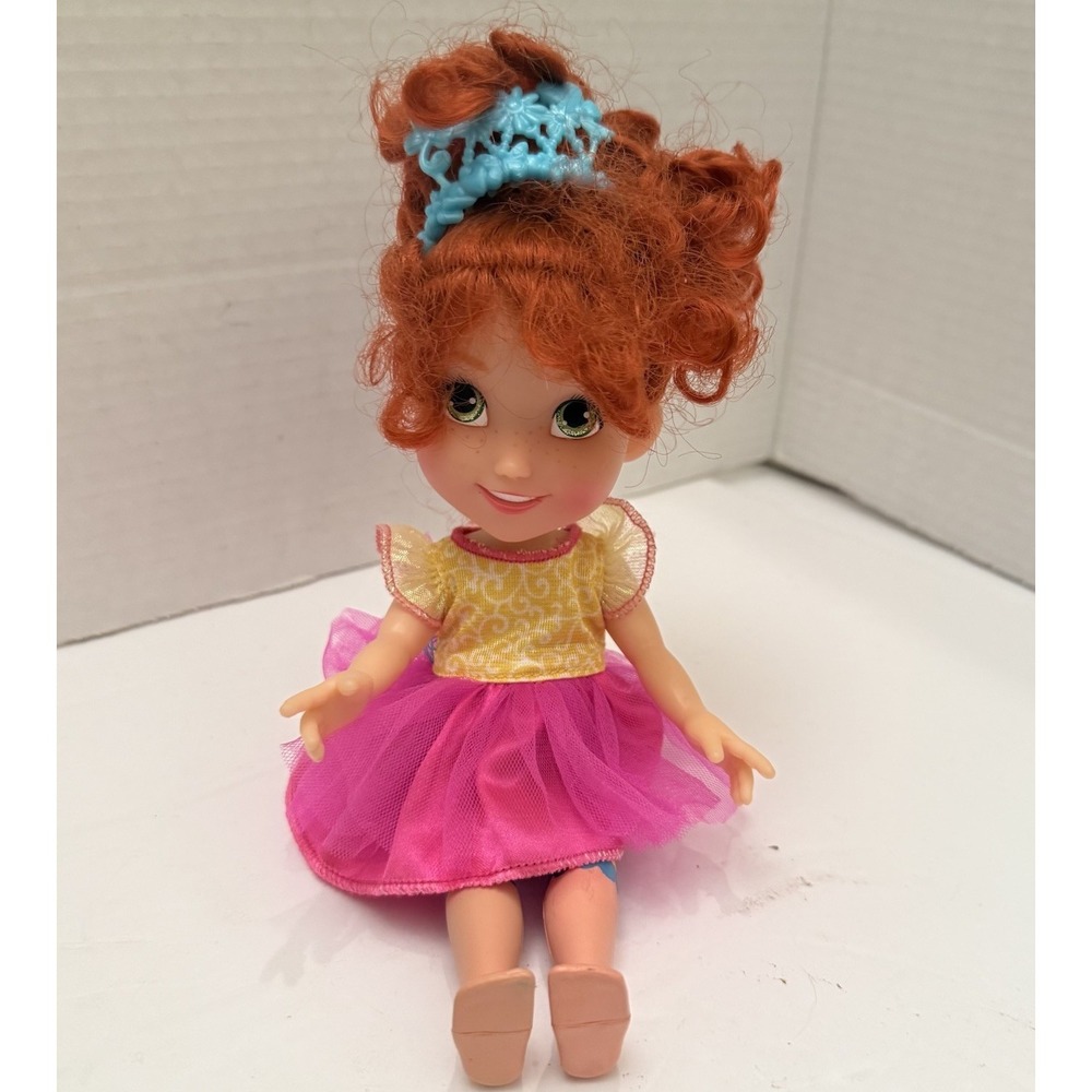 Disney Jr Fancy Nancy Doll 10" My Friend In Tutu Outfit Crown Belt Poseable